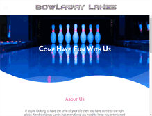 Tablet Screenshot of newbowlaway.com